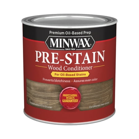 Minwax 134074444 Pre-Stain Wood Conditioner, Clear, 1/2 Pint, (1 Piece, 1 Pack)