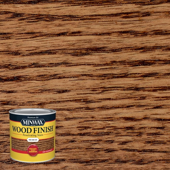Minwax 221504444 Wood Finish Stain, Red Oak, 1/2 Pint, (1 Piece, 1 Pack)