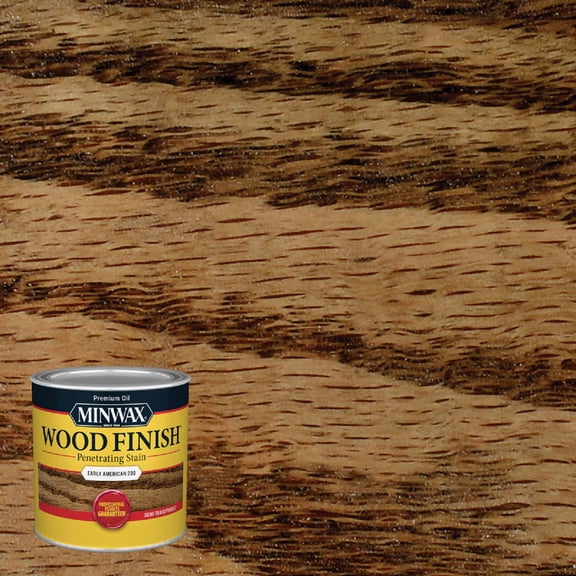 Minwax 223004444 Wood Finish, Early American, 1/2 Pint