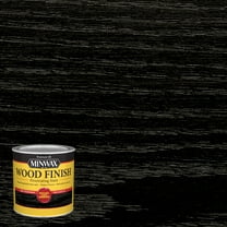 Minwax 227644444 Wood Finish Stain, True Black, 1/2 Pint, (1 Piece, 1 Pack)