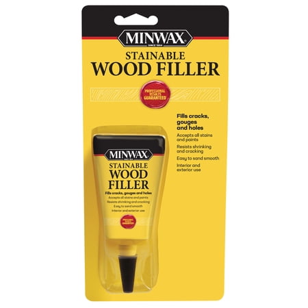 Minwax 42851000 Stainable Wood Filler, 1-Ounce