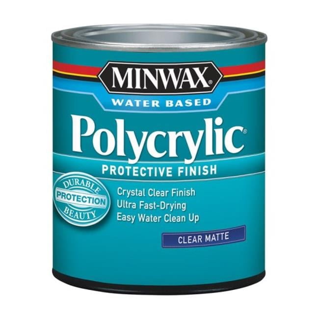Minwax 622224444 Polycrylic Protective Finish  1 qt.
