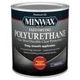 thumbnail image 1 of Minwax 63010444 Fast-Drying Polyurethane, Warm Satin, Clear, 1 Quart, (1 Piece, 1 Pack), 1 of 9