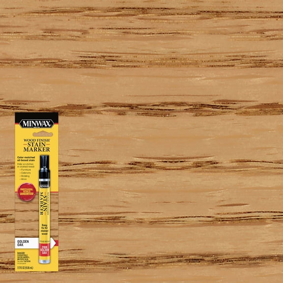 Minwax 63481000 Wood Finish Stain Marker for Touch Ups, Golden Oak