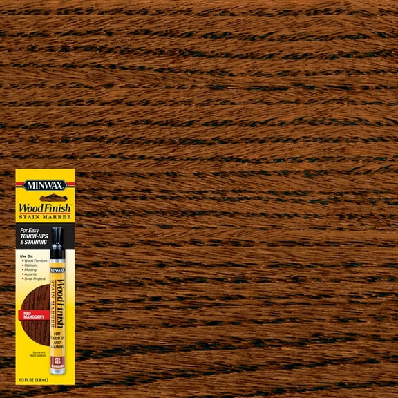 Minwax Wood Finish Stain Marker Red Mahogany, .33 oz.