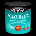 thumbnail image 1 of Minwax Polycrylic Protective Finish, Clear Gloss, Clear, 1 Quart, 1 of 6