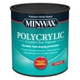 thumbnail image 1 of Minwax 65555444 Polycrylic Protective Finish, Clear Gloss, Clear, 1 Quart, (1 Piece, 1 Pack), 1 of 6