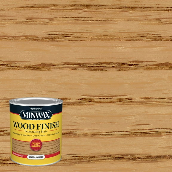 Minwax 70001444 Wood Finish Stain, Golden Oak, 1 Quart, (1 Piece, 1 Pack)
