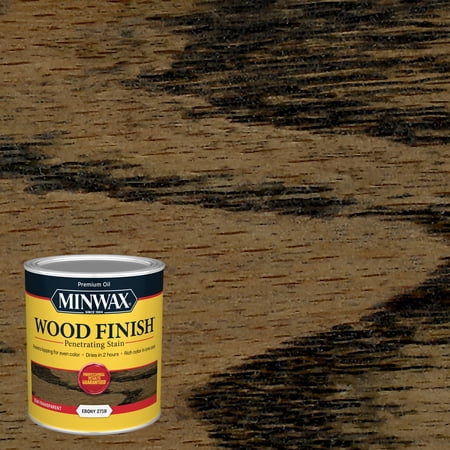 Minwax Wood Finish, Ebony, 1 Quart