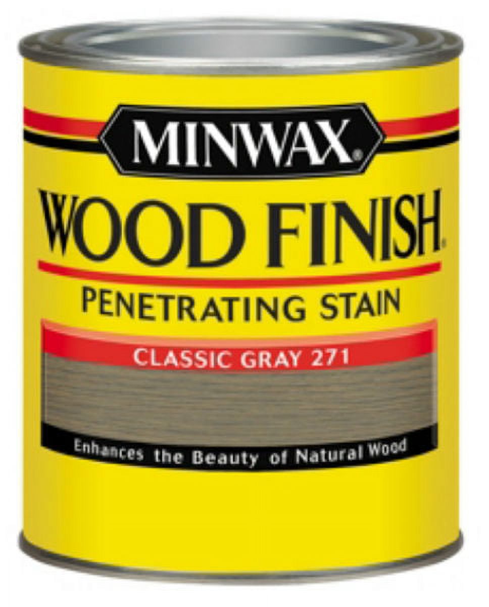 Minwax 70048 Wood Finish Wood Stain, Classic Gray (271), 1