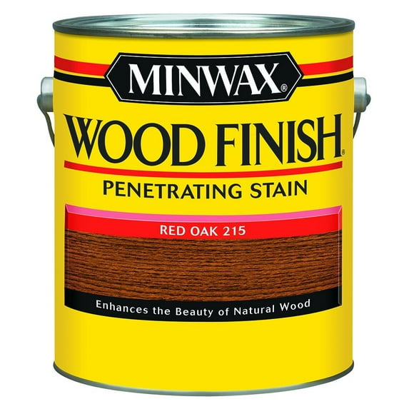 Minwax 71040000 Wood Finish Penetrating Stain, gallon, Red Oak