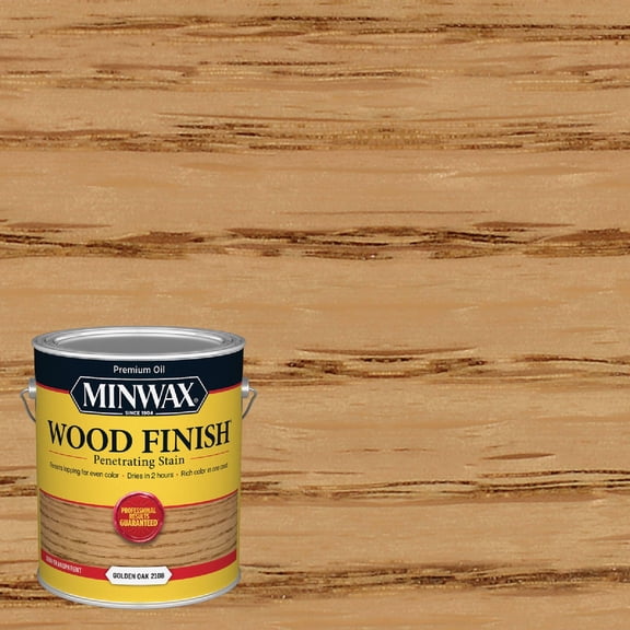 Minwax 710710000 Wood Finish 210B Golden Oak , 1 gallon