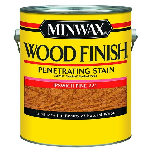 Minwax 710740000 Wood Finish Transparent VOC, 1 gallon, Ipswich Pine