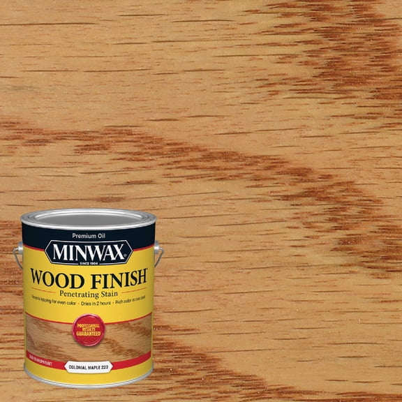 Minwax 710750000 Wood Finish 250 VOC Compliant, Colonial Maple Stain, Gallon