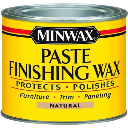 Minwax 785004444 Paste Finishing Wax, 1-Pound, Natural