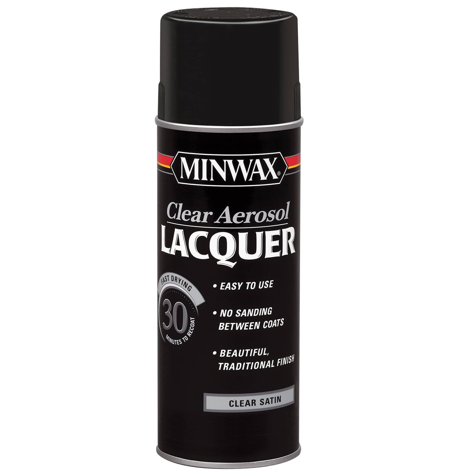 Minwax Brushing Lacquer Aerosol, Satin, Clear, 12 oz. - Walmart.com