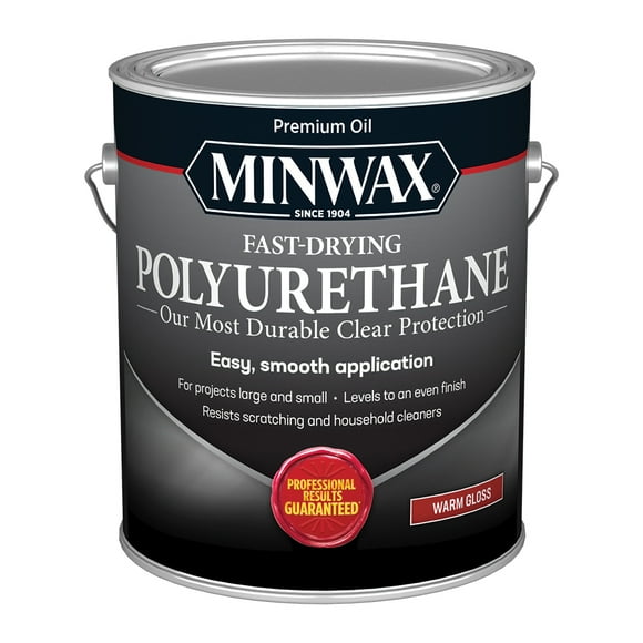 Minwax Fast-Drying Polyurethane 350 VOC, Gloss, Clear, 1 Gallon