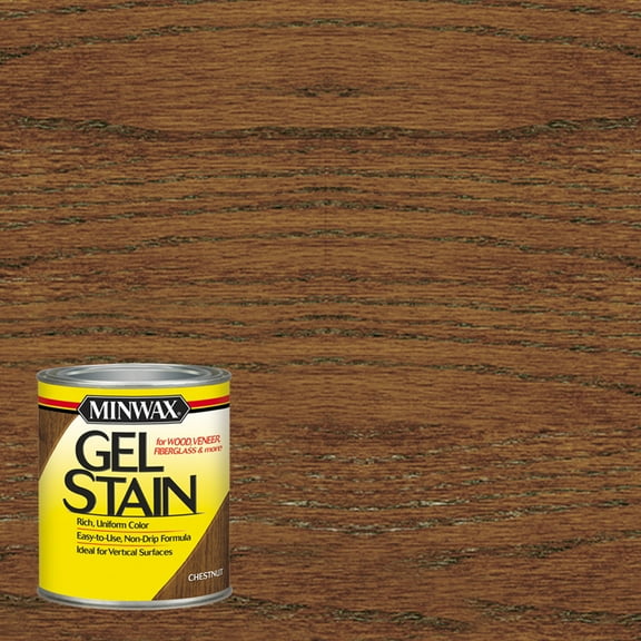 Minwax Gel Stain, Chestnut, 1 Quart