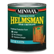 Minwax Helmsman Spar Urethane Indoor/Outdoor Wood Finish, Quart, Satin
