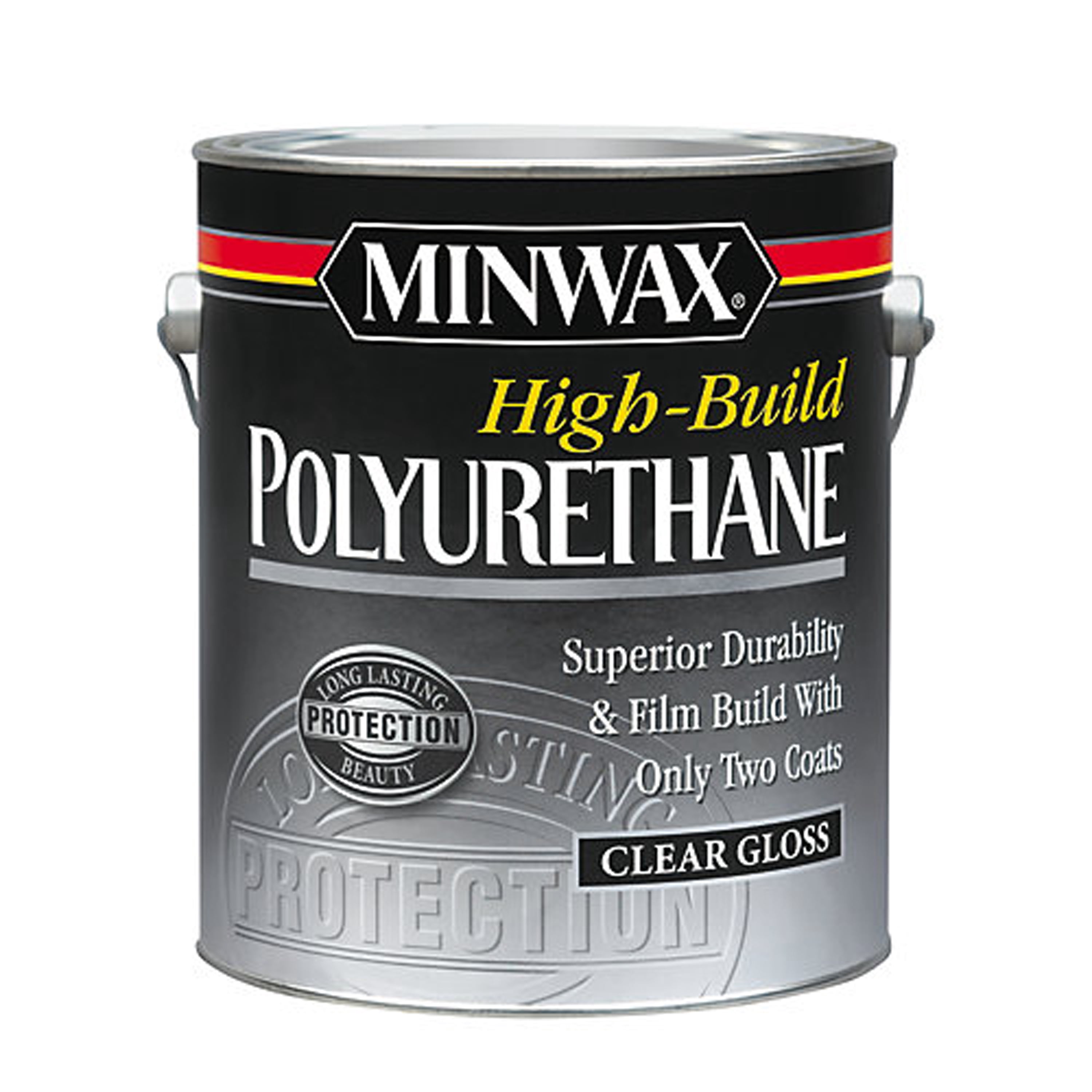 Minwax High-Build Polyurethane, Gloss, Clear, 1 Gallon