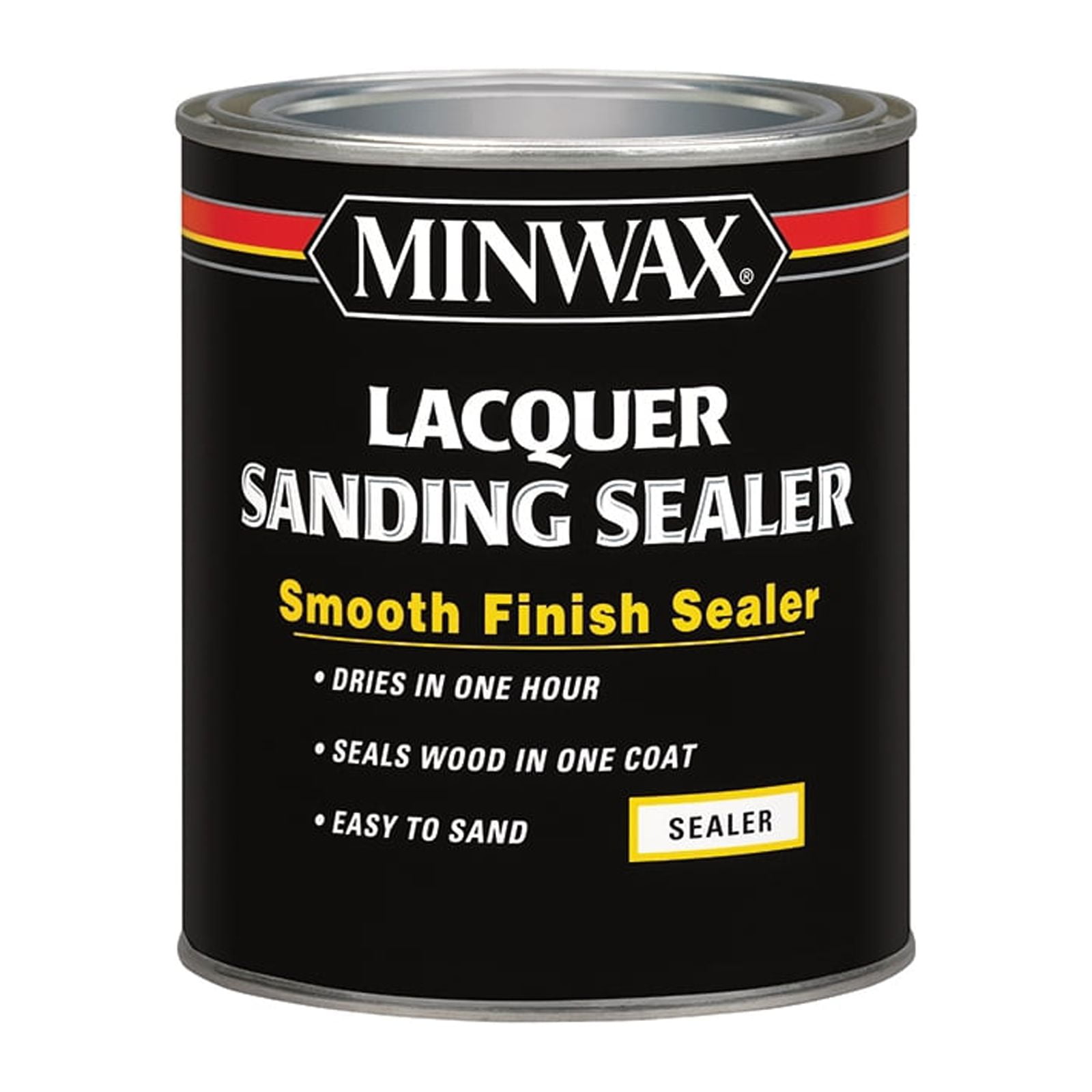 Minwax Lacquer Sanding Sealer, Clear, 1 Quart