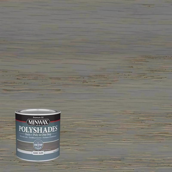 Minwax Pint Stain Polyurethane Wood Finish, 0.5 pt