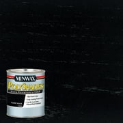Minwax PolyShades, Gloss, Classic Black, 1 Quart