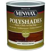 Minwax PolyShades, Satin, American Chestnut, 1 Quart