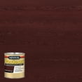 thumbnail image 1 of Minwax PolyShades, Satin, Bombay Mahogany, 1/2 Pint, 1 of 4