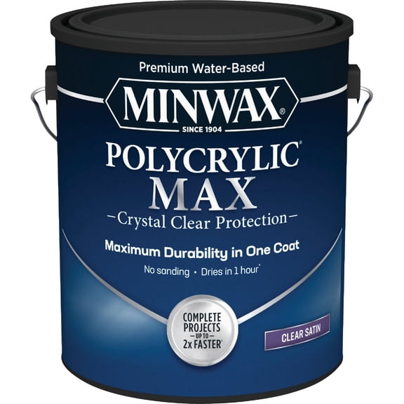 Minwax Polycrylic Max Interior Stain - Single Pack