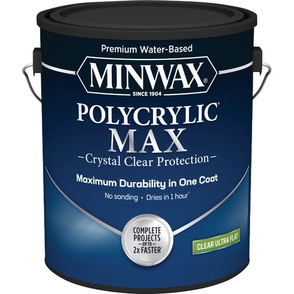 Minwax Polycrylic Max Interior Stain - Single Pack