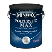 Minwax Polycrylic Max, Satin, Clear, 1 Gallon