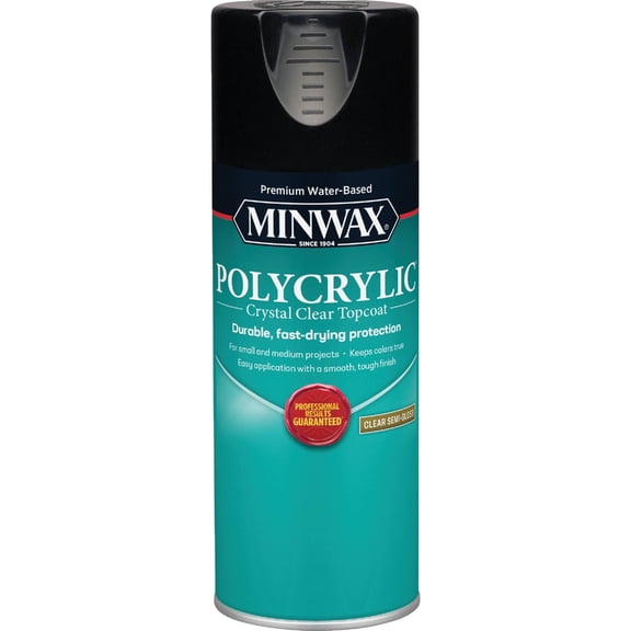 Minwax Polycrylic Spray Protective Finish Spray Varnish - Single Pack