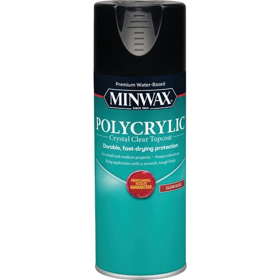 Minwax Polycrylic Spray Protective Finish Spray Varnish - Single Pack