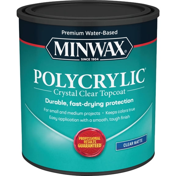 Minwax Polycrylic Water Based Protective Finish - Pack of 4