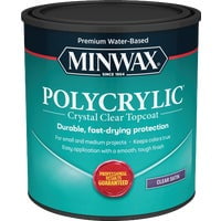 Minwax Polycrylic Water Based Protective Finish - Pack of 7