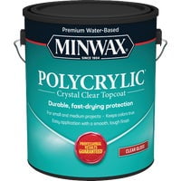 Minwax Polycrylic Water Based Protective Finish - Single Pack