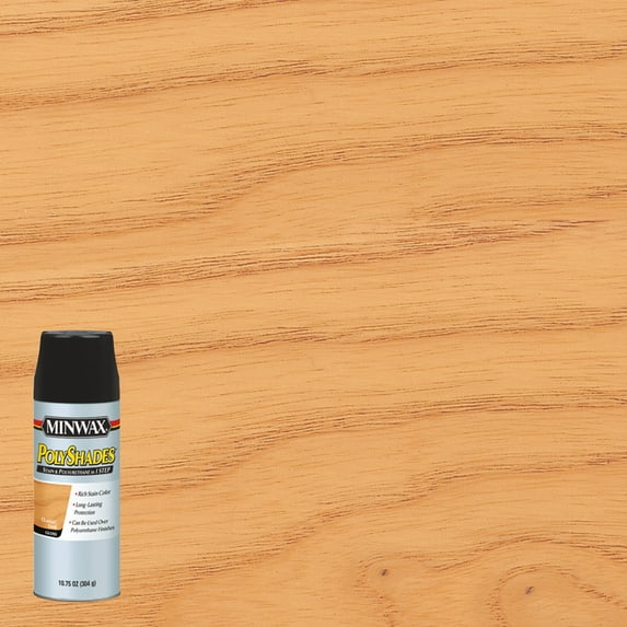 Minwax Polyshades Aerosol, Gloss, Classic Oak, 10.75 oz.