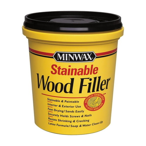 Minwax Stainable Wood Filler, 16 oz.