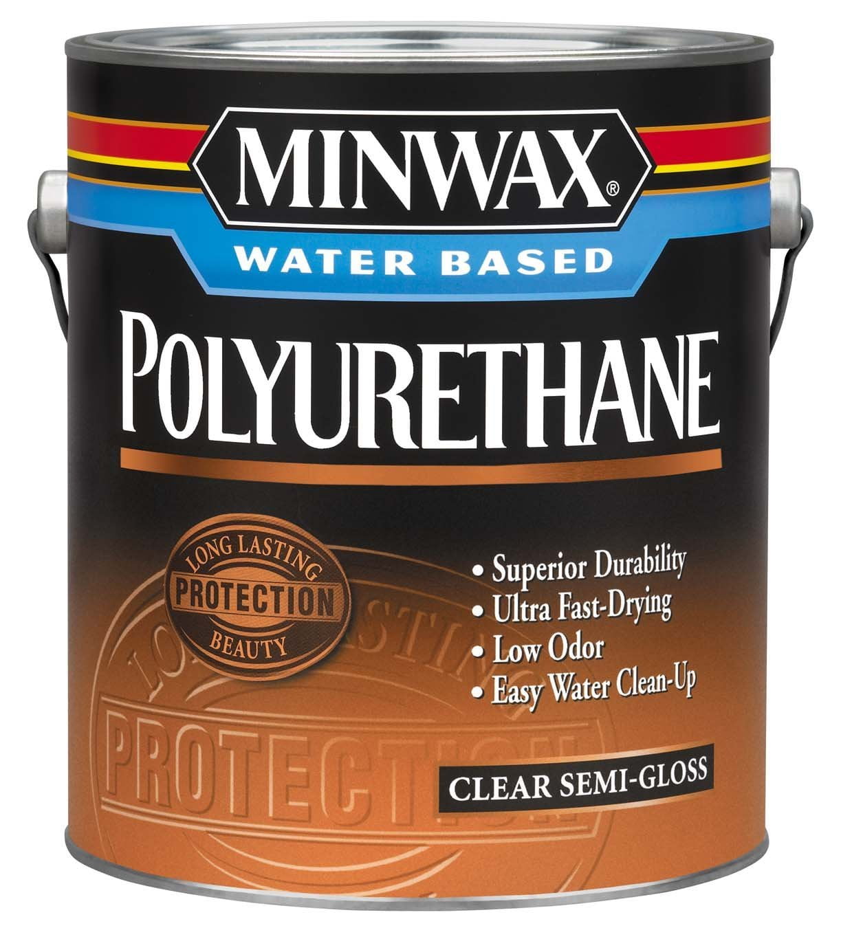 Minwax Water Based Clear SemiGloss Polyurethane Water Based 1 Gl