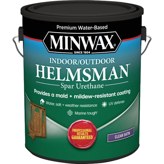 Minwax Water-Based Helmsman 1 Gal. Interior/Exterior Polyurethane1 - Single Pack