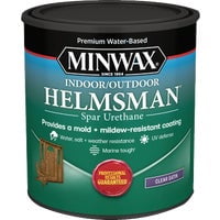 Minwax Water-Based Helmsman 1 Qt. Interior/Exterior Polyurethane1 - Pack of 7