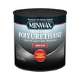 Minwax WaterBased OilModified Polyurethane4 Pack, Gloss, Clear, 1/2