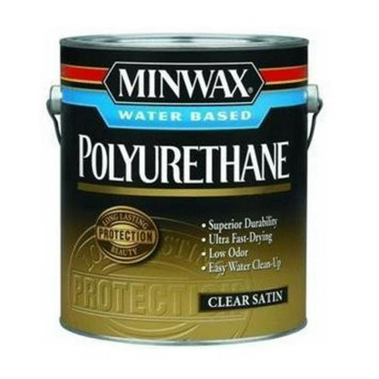 Minwax Water Based Oil-Modified Polyurethane (Gloss, 1 Gallon)