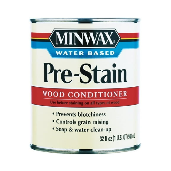 Minwax Water-Based Pre-Stain Wood Conditioner - White - 1 Qt