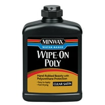 Minwax® Water Based Stain Wipe-On Poly Satin, 1-Pt