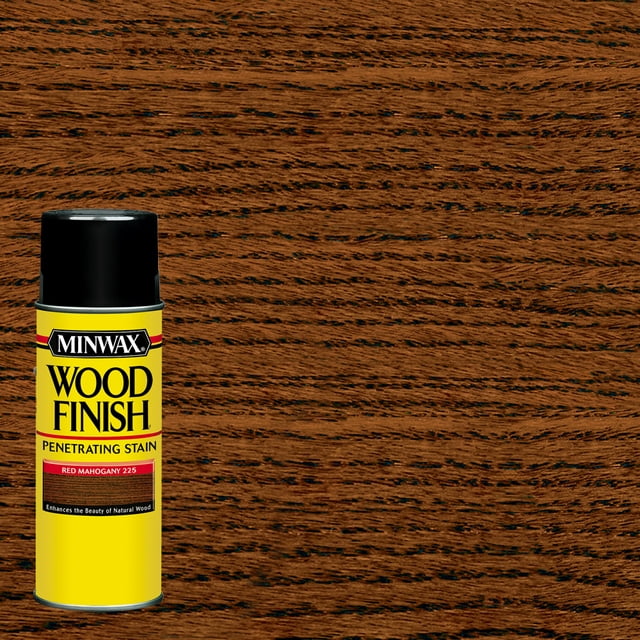 Minwax Wood Finish (Aerosol), Red Mahogany, 11.5 oz.