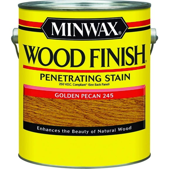 Minwax Wood Finish Golden Pecan Transparent Stain - Oil-Based - 1 gal