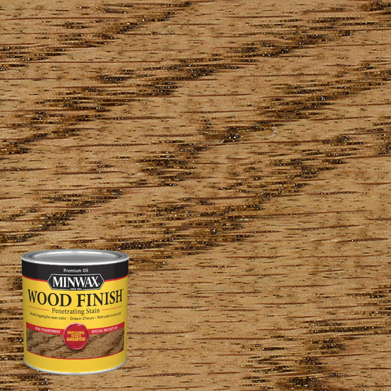 Minwax Wood Finish, Special Walnut - 8 oz can