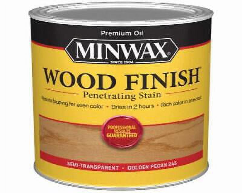 Minwax Wood Finish Semi-Transparent Golden Pecan Oil-Based Wood Stain 1 ...